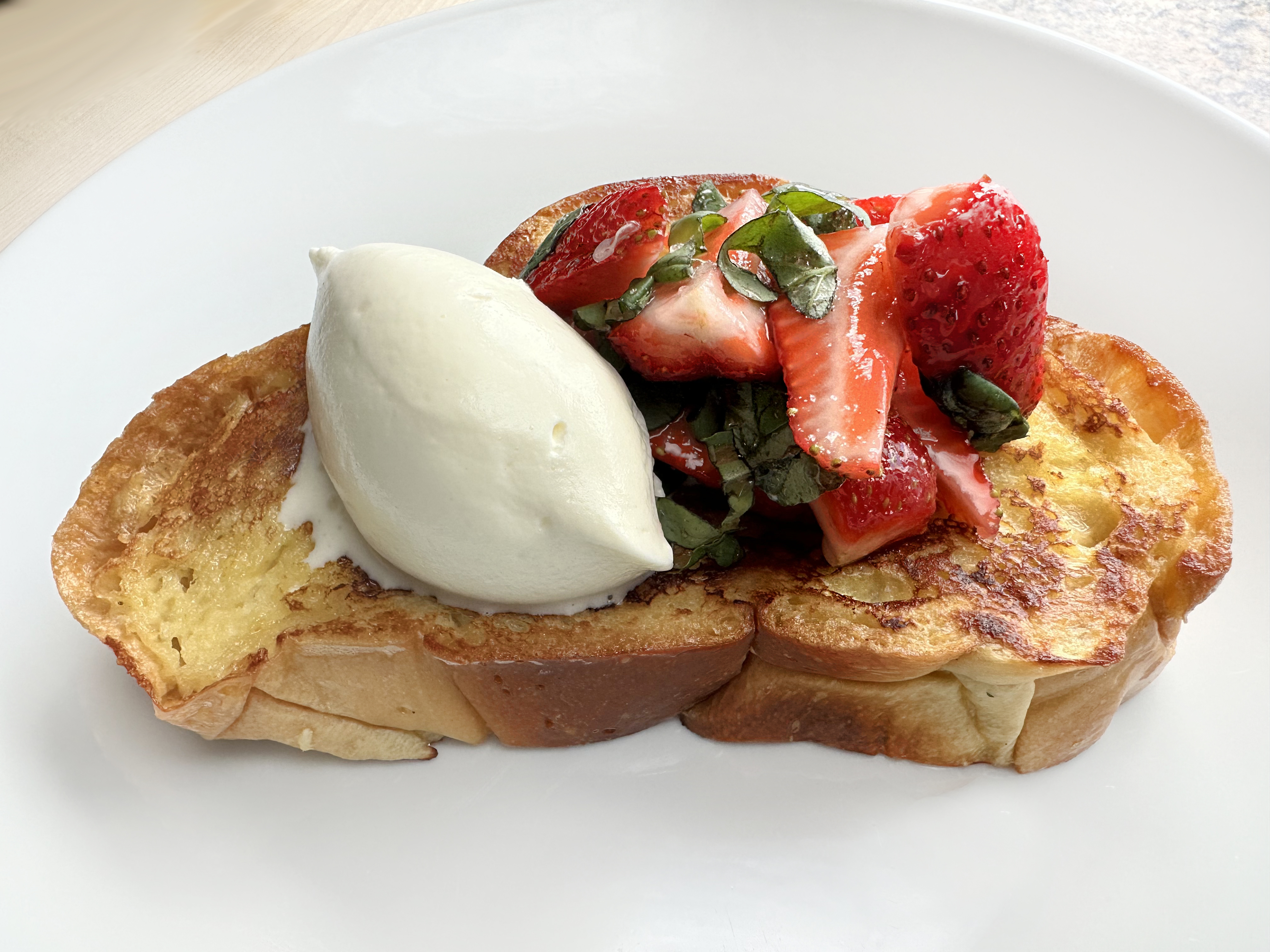 Strawberry/Basil French Toast - Corvallis Carrot