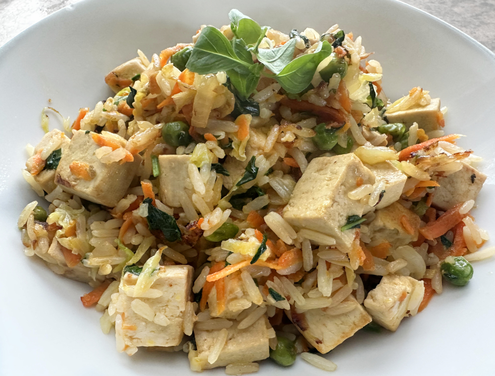 Thai Basil Fried Rice - Corvallis Carrot